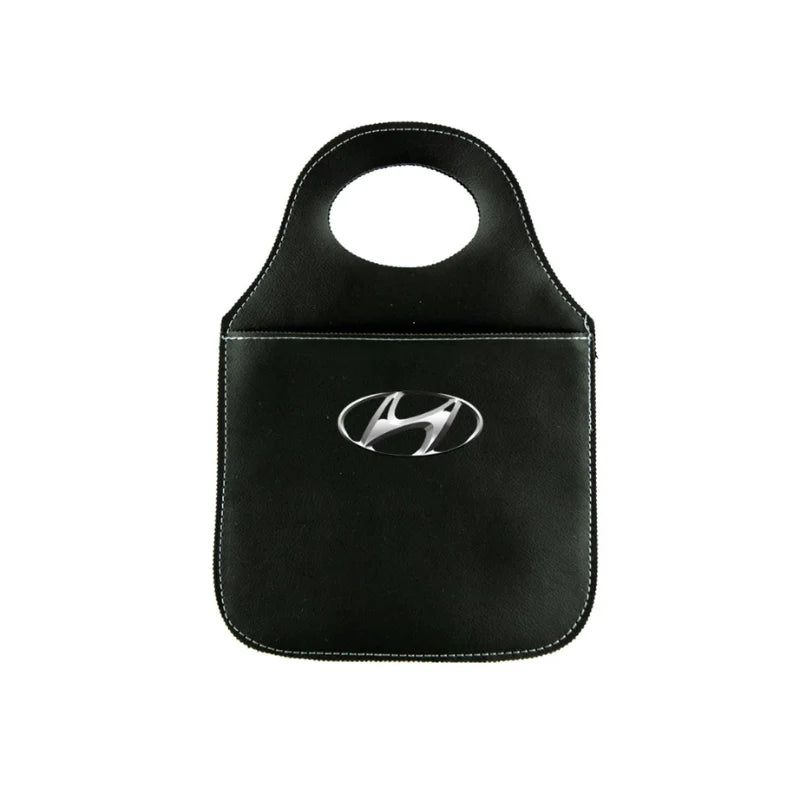 Basurero para Auto en Cuero Sintético Premium – Organizador Interior Tork Forge