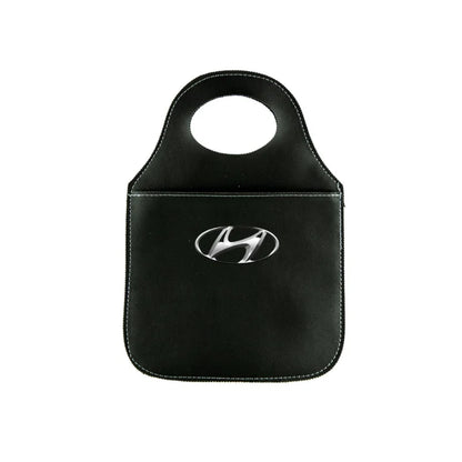 Basurero para Auto en Cuero Sintético Premium – Organizador Interior Tork Forge