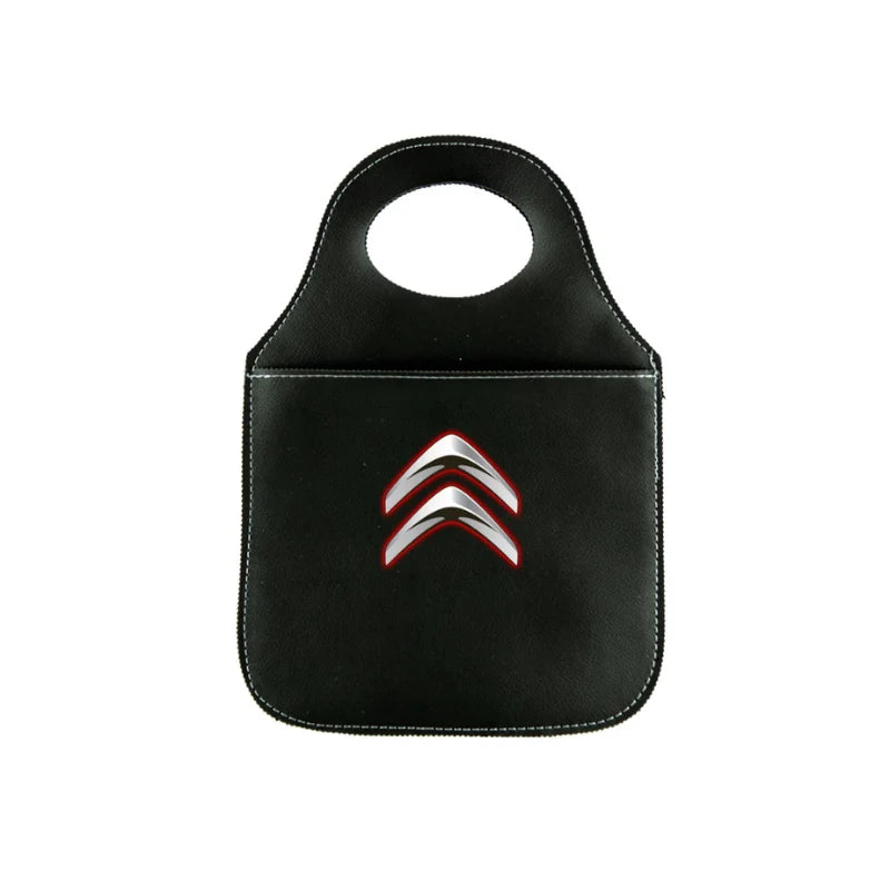 Basurero para Auto en Cuero Sintético Premium – Organizador Interior Tork Forge