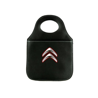 Basurero para Auto en Cuero Sintético Premium – Organizador Interior Tork Forge