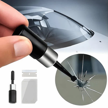 Kit de Resina para Reparación de Grietas en Vidrios y Parabrisas Automotores