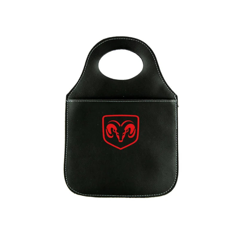 Basurero para Auto en Cuero Sintético Premium – Organizador Interior Tork Forge