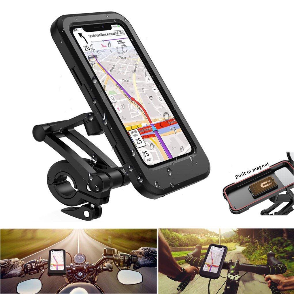 Soporte Impermeable 360° para Celular – Moto y Bicicleta TorqueForge