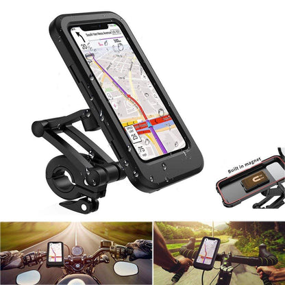 Soporte Impermeable 360° para Celular – Moto y Bicicleta TorqueForge