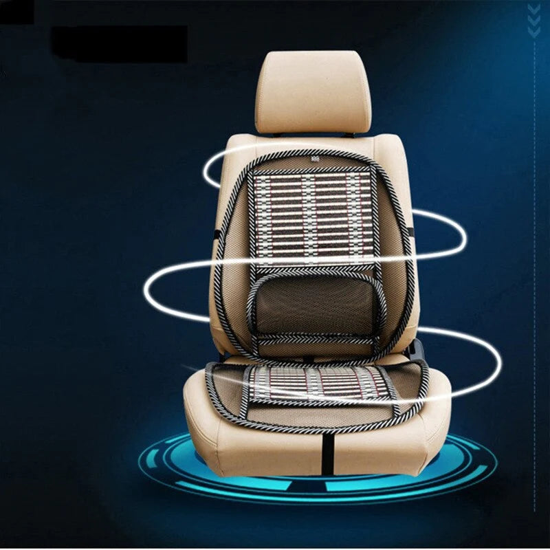 Asiento Ventilado de Soporte Lumbar para Auto y Silla