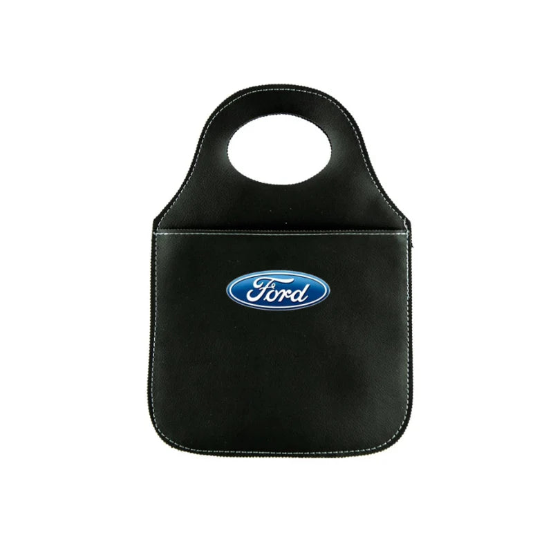 Basurero para Auto en Cuero Sintético Premium – Organizador Interior Tork Forge