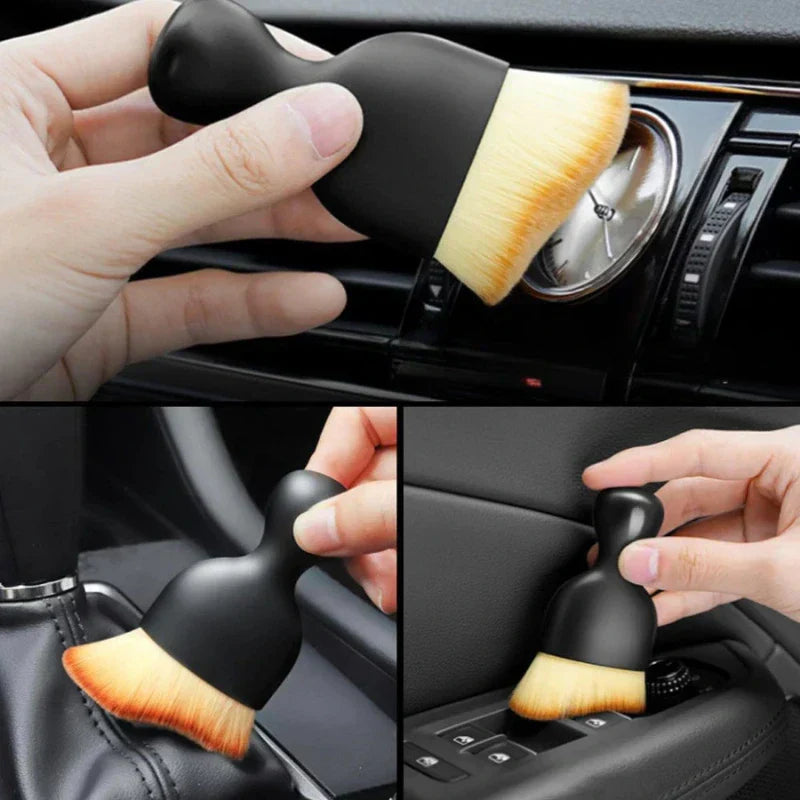 Pincel Automotriz de Detallado Suave para Limpieza Interior