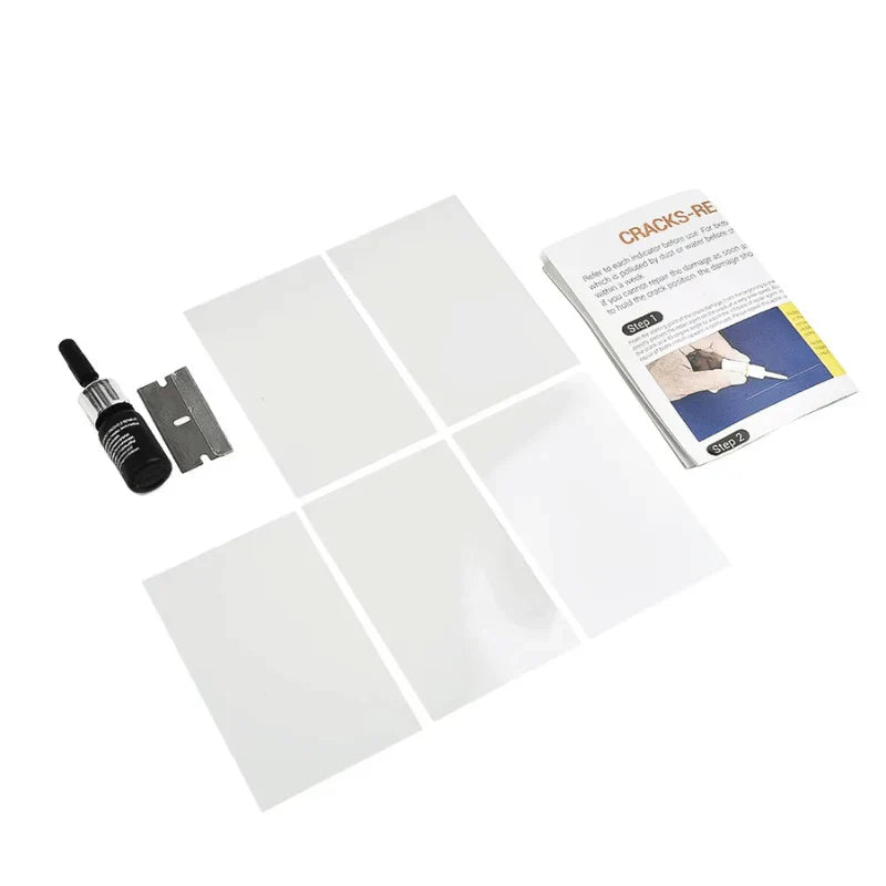 Kit de Resina para Reparación de Grietas en Vidrios y Parabrisas Automotores