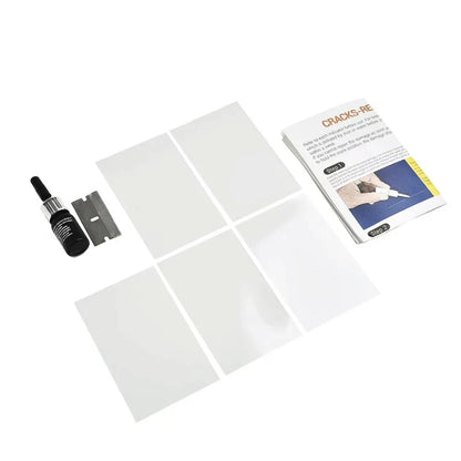 Kit de Resina para Reparación de Grietas en Vidrios y Parabrisas Automotores
