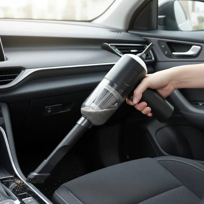 Mini Aspiradora de Polvo Portátil Automotriz 3 en 1 Turbo Recargable NeoVap