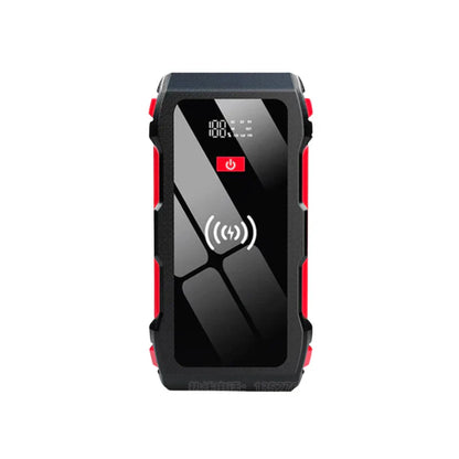 Auxiliador de Arranque Portátil 12000mAh con Power Bank y Carga por Inducción