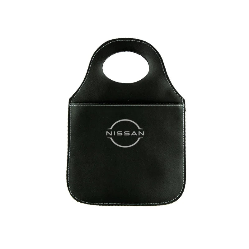 Basurero para Auto en Cuero Sintético Premium – Organizador Interior Tork Forge