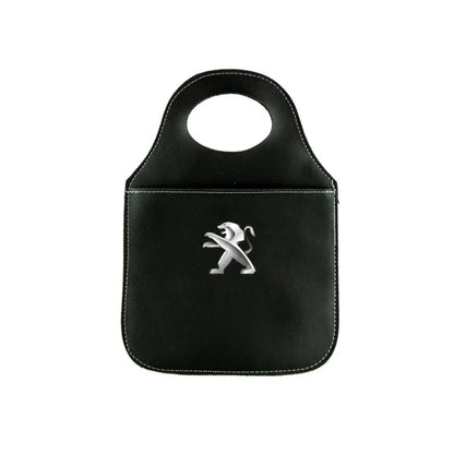 Basurero para Auto en Cuero Sintético Premium – Organizador Interior Tork Forge