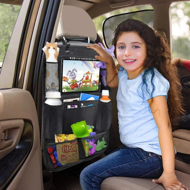 Bolso de Almacenamiento para Respaldo de Asiento Trasero Universal para Auto