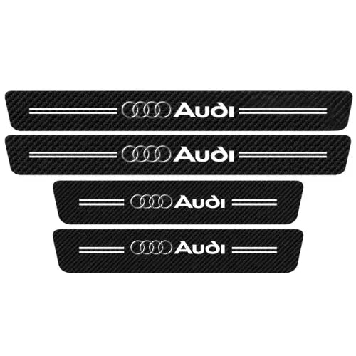 Zócalo Protector de Puerta 4D Fibra de Carbono TORK-FORGE para Auto – Protección Premium Antirayones