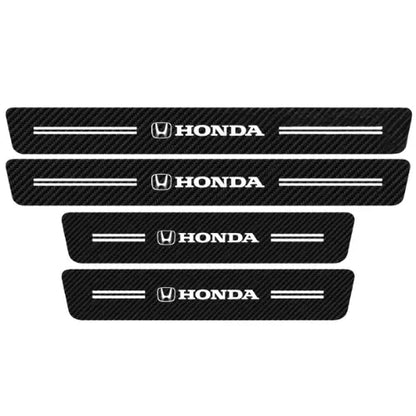 Zócalo Protector de Puerta 4D Fibra de Carbono TORK-FORGE para Auto – Protección Premium Antirayones