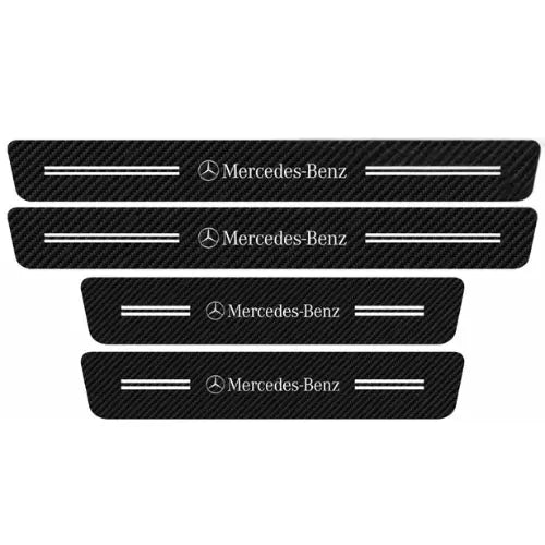 Zócalo Protector de Puerta 4D Fibra de Carbono TORK-FORGE para Auto – Protección Premium Antirayones