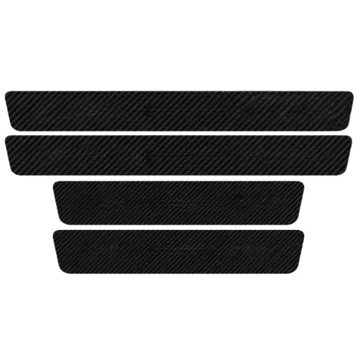 Zócalo Protector de Puerta 4D Fibra de Carbono TORK-FORGE para Auto – Protección Premium Antirayones
