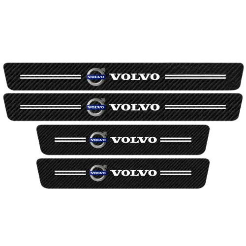 Zócalo Protector de Puerta 4D Fibra de Carbono TORK-FORGE para Auto – Protección Premium Antirayones