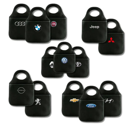 basurero para auto cuero sintetico tork forge