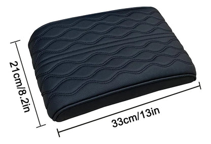 Funda Acolchonada de Cuero para Apoyabrazo Universal