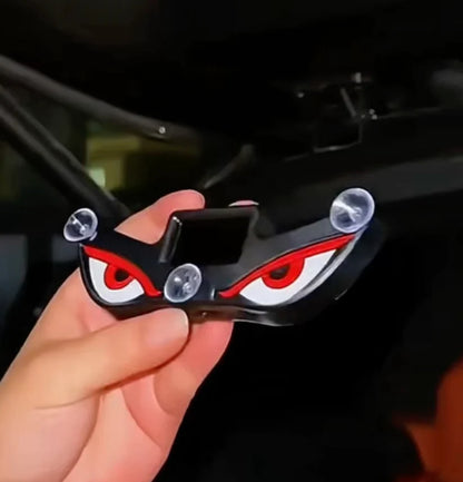 Luz LED Ojos Demoníacos Solar para Vidrio de Auto con Control