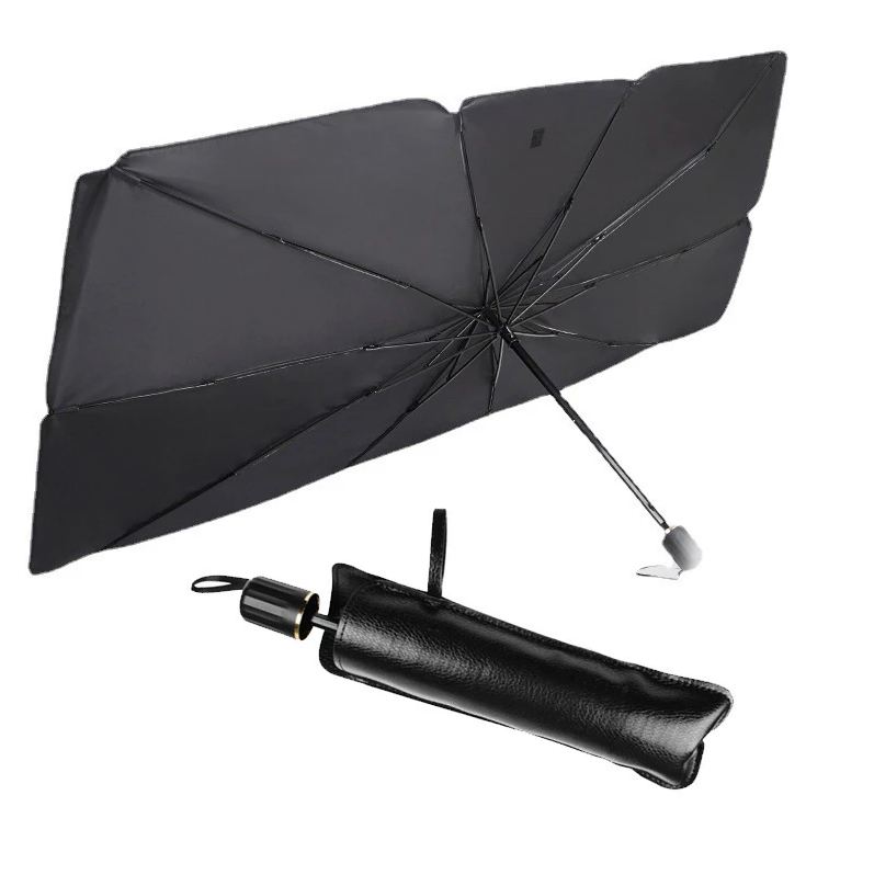 Parasol Plegable Tipo Paraguas para Parabrisas – Protección Solar Premium TorqueForge