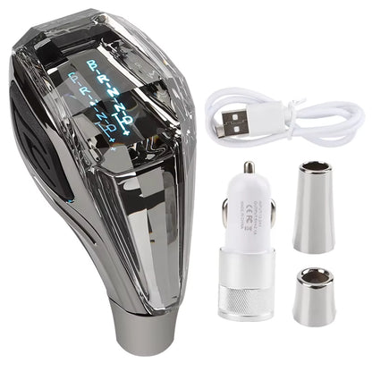 Pomo de Cambios LED Crystal — Iluminación 7 Colores — Universal Manual y Automático