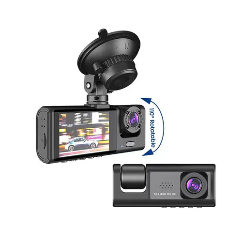 Cámara de Monitoreo Vehicular con Visión Nocturna HD - Seguridad 24h para Autos y Camiones