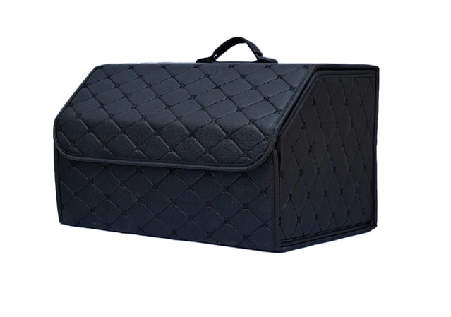 Organizador de baúl para auto OneBlaz impermeable y plegable en uso - imagen 3