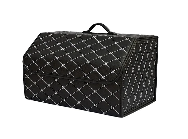 Organizador de baúl para auto OneBlaz impermeable y plegable en uso - imagen 2